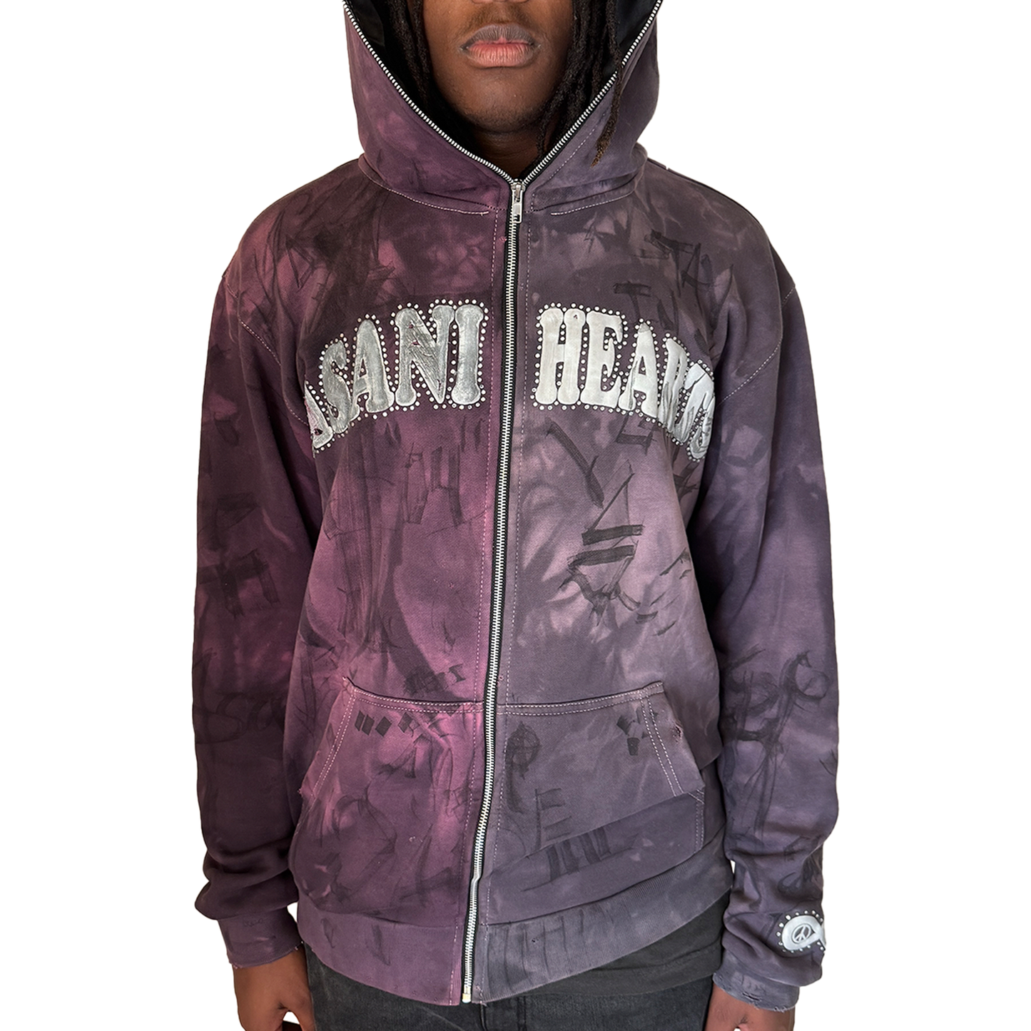 "GRAFFITI" ZIPUP JACKET