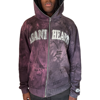 "GRAFFITI" ZIPUP JACKET