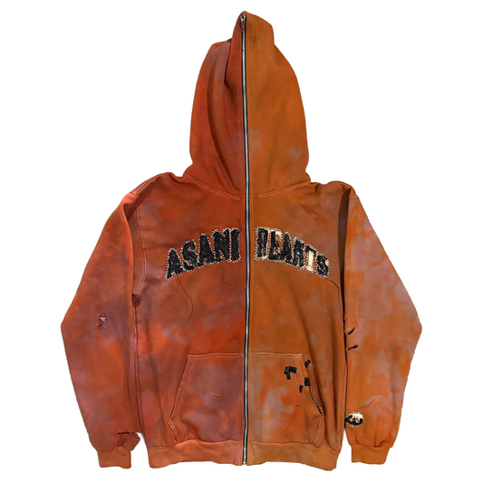 "BURNT AMBER" ZIPUP JACKET