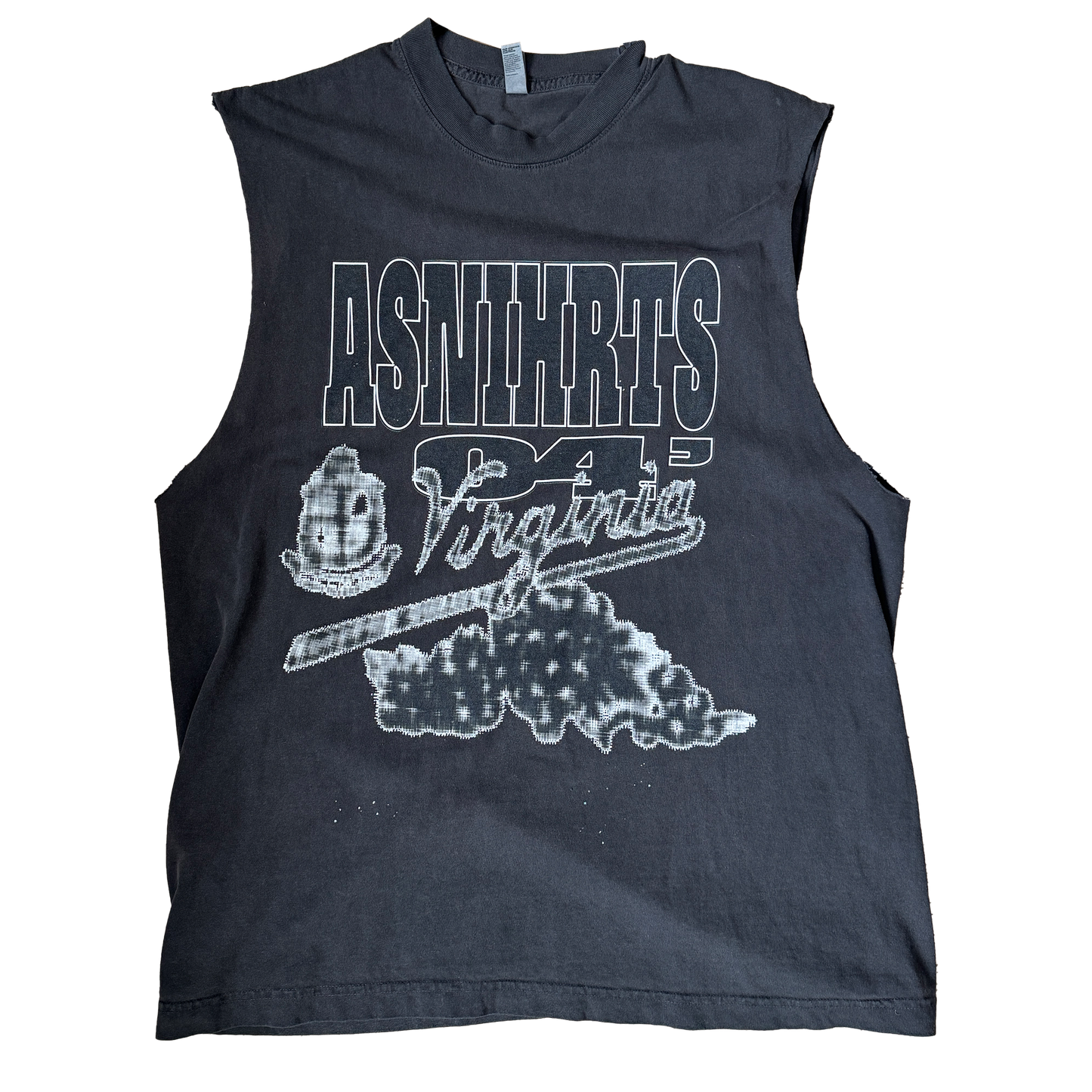 "VIRGINIA" SLEEVELESS T-SHIRT